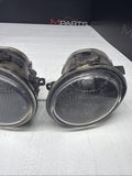 01-06 BMW E46 M3 Front Left Right Passenger Driver Bumper Fog Lights Clear OEM