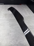 BMW 18-23 F90 M5 REAR TRUNK LIP SPOILER CARBON STYLE PRINT