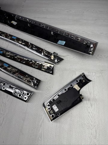 INTERIOR TRIM ALUMINUM MOLDING COVER SET BMW F10 535I 550I M5 (2011-2016) OEM