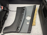 08-13 BMW E93 M3 Convertible Complete Interior Seats Black Silverstone Novillo