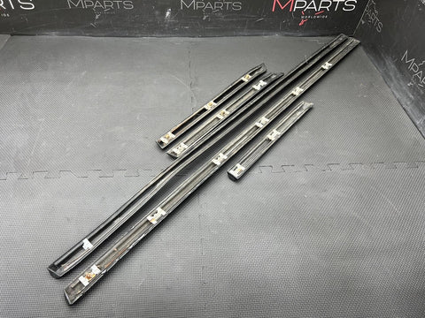 BMW E36 Sedan 3 Series Side Door Panel Moulding Trim Set With Clips 5pcs