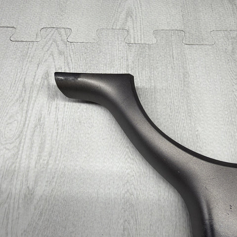 OEM 01-06 BMW E46 M3 Lower Steering Wheel Trim Cover Plate Titan Shadow Grey