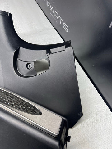 01-06 BMW E46 M3 BLACK DEAD PEDAL KICK PANELS COVERS 7902400