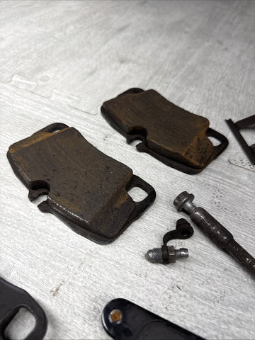 Textar / Jurid Brake Pads / Pucks / Hardware Set 07-13 Porsche 911 997 Turbo