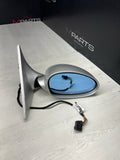 01-06 BMW E46 M3 Left Driver Side View Mirror Titanium Silver *Broken