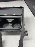 15-20 BMW F80 F82 F83 M3 M4 Front Cup Holder Center Console Trim Red Stitching