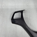 08-13 BMW E90 E92 E93 M3 Lower Steering Wheel Trim Cover Plate Black *Peeling*