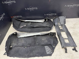 HONDA S2000 AP1  OEM BLACK INTERIOR CARPET PAIR DRIVER PASSENGER USED