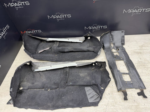 HONDA S2000 AP1  OEM BLACK INTERIOR CARPET PAIR DRIVER PASSENGER USED