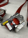 BMW 15-20 F82 M4 Coupe Seatbelts Seat Belts Retractors Red
