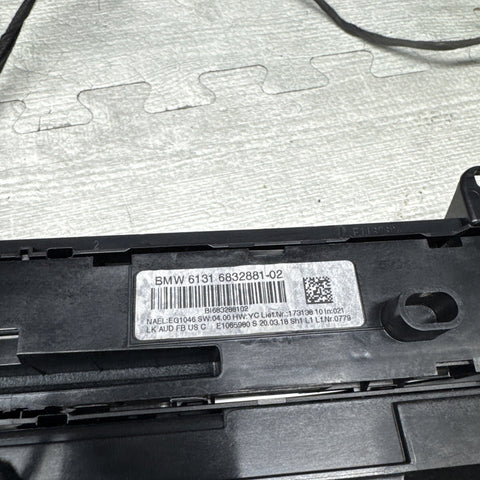 OEM BMW M2 F87 F22 F30 F32 F82 M4 AC Heater Control Panel Radio Media Buttons