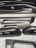 01-06 BMW E46 M3 Convertible Interior Armrests Trim Set Titan Shadow Grey
