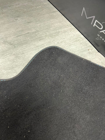 16-20 OEM BMW F87 M2 Black Rear Carpet Floor Mats