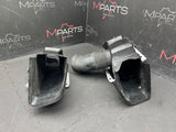 BMW E46 M3 OEM (2001-2006) BRAKE AIR INLET DUCTS + BRACKETS PAIR