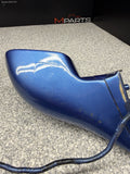 95-99 BMW E36 M3 Coupe Side Door Mirrors Pair OEM Estoril Blue