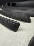 08-13 BMW E92 E93 M3 Interior Trim Set Carbon Leather OEM Genuine