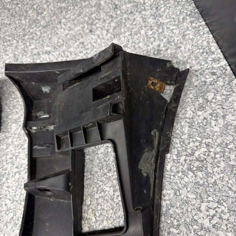 01-06 BMW E46 M3 FRONT BUMPER COVER GUARDS BRACKETS 2695247