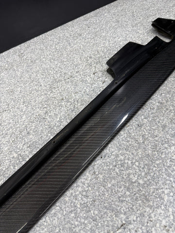 (PICKUP ONLY) BMW 01-06 E46 M3 Carbon Fiber Side Skirt Extension Splitter