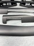01-06 BMW E46 M3 Convertible Interior Armrests Trim Set Titan Shadow Grey