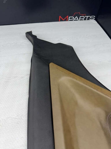 BMW OEM E36 M3 95-99 Right Passenger Rear Magma Leather Door Card Panel 2489025