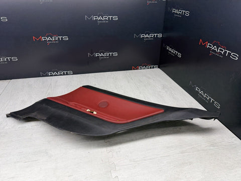 BMW 01-06 E46 M3 COUPE RIGHT REAR QUARTER INTERIOR TRIM PANEL IMOLA RED *Notes*
