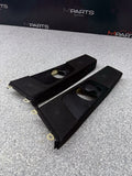 BMW E46 M3 Coupe B Pillars Trims Cover Black 330ci 325ci 328ci
