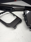 2025-2026 BMW G80 M3 Front Interior Carbon Fiber Trim Panel Set OEM