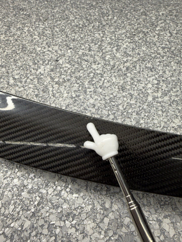15-20 BMW F82 M4 COUPE REAR TRUNK MOUNTED SPOILER CARBON FIBER 51712350721 *Note