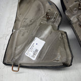 BMW F82 M4 Right Left Rear Black Merino Leather Seat Side Bolsters Pair