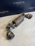 Porsche 911 992 Carrera Rear Engine Exhaust Muffler Assembly