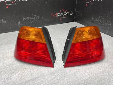 00-03 BMW E46 325 330 M3 CONVERTIBLE BRAKE TAIL LIGHTS LAMPS 8375801 OEM AMBER