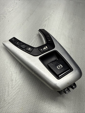 BMW F10 M5 Center Console Surround Shifter Trim Bezel w/ Parking Switch OEM Used