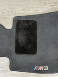 Used Genuine 2008-2013 BMW E92 M3 Carpets Floor Mats Black Front Left Driver