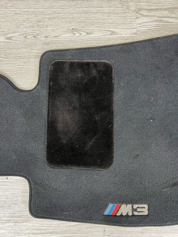 Used Genuine 2008-2013 BMW E92 M3 Carpets Floor Mats Black Front Left Driver