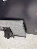 2001-2006 BMW E46 M3 COUPE REAR LEFT SEAT UPPER BACKREST LEATHER CUSHION BLACK