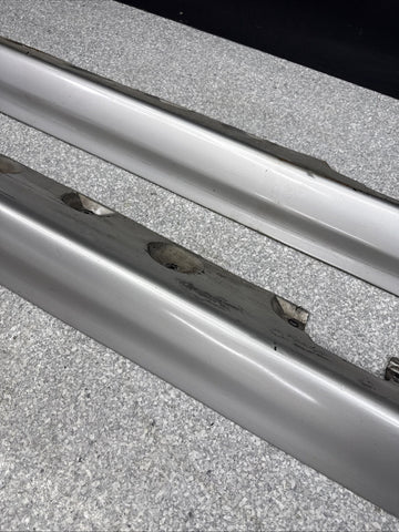 01-06 BMW E46 M3 Rocker Panel Side Skirts OEM Titanium Silver