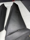 01-06 BMW E46 M3 Coupe Rear Seat Backrest Side Bolster Pair Black Napa OEM