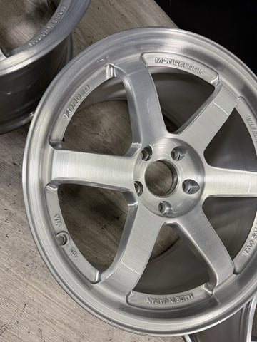 Volk Racing TE37 18” Wheels Rims 18x19.5 ET22 18x11 ET37 5x120 BMW E9X F8X M3