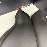 BMW F82 M4 Right Left Rear Black Merino Leather Seat Side Bolsters Pair