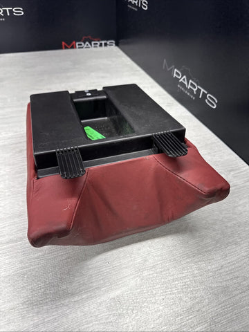 BMW E46 M3 01-06 Rear Seat Back Cushion Imola Red Leather Backrest Convertible