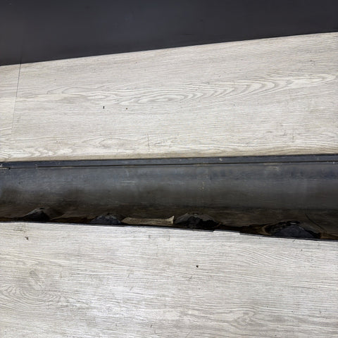 BMW E46 M3 01-06 RIGHT PASSENGER SIDE SKIRT ROCKER PANEL MOLDING CARBON BLACK