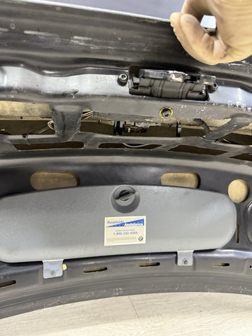 (PICKUP ONLY) CARBON FIBER / PAINTED TRUNK LID BMW 01-06 E46 M3 COUPE CSL STYLE