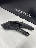 15-20 BMW F80 F82 F83 M3 M4 E BRAKE PARKING BOOT + CARBON FIBER HANDLE