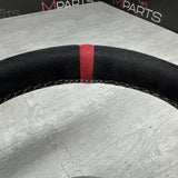 PORSCHE 991 GT3 991.2 GT 3 RS 997.2 BLK LEATHER PDK SHIFT STERRING WHEEL RED TOP