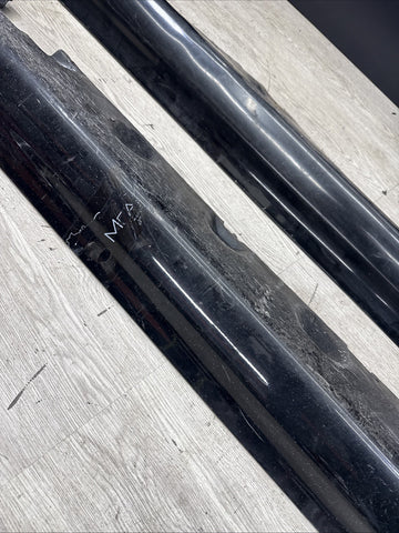 01-06 BMW E46 M3 Rocker Panel Side Skirts OEM Jet Black