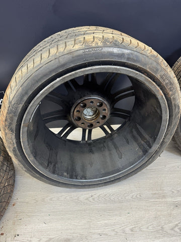 01-06 BMW E46 M3 19x9.5 19x8 Style 67 Staggered M Double Spoke Wheel OEM