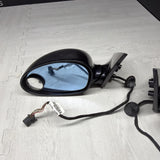 01-06 BMW E46 M3 Side View Door Mirrors Pair Carbon Black  *Notes*