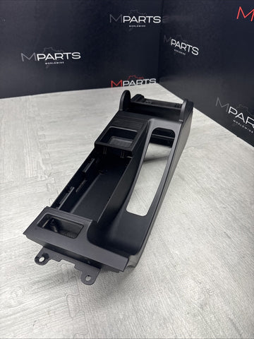 01-06 BMW E46 330 328 325 M3 CONVERTIBLE BLACK CENTER CONSOLE
