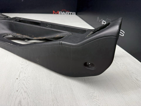 BMW 98-02 Z3 M Z3M Center Console Black Leather
