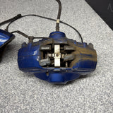 BMW 15-20 F80 F82 F83 M3 M4 Rear Brake Calipers OEM Blue